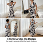 👗🌸 50% RABATT! Maxikleid mit Blumenmuster, V-Ausschnitt und geraffter Taille – Feminin, leicht & perfekt für Sommer, Strand & Urlaub ✨