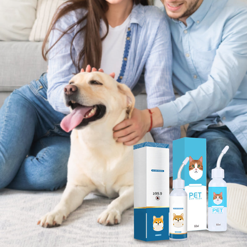 🐾👂 50% RABATT! Ohrenreiniger gegen Juckreiz für Hunde & Katzen – Sanft, entzündungshemmend & entfernt Ohrenschmalz – Für saubere, gesunde Ohren ✨