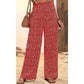 Damen-Hose mit gerafftem Hohem Bund & Weitem Bein – Leicht, vielseitig & eleganter Oversize-Style 🌿