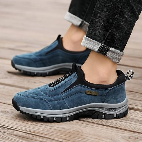 Rutschfeste, atmungsaktive Herren-Wanderschuhe – Haltungs-Korrektur, leichter Komfort & perfekt für Alltag/Ausflug 🚶‍♂️