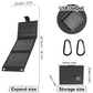 🔥 Ausverkauf – 50 % RABATT 🔥 Tragbares Solarpanel mit USB-Ladefunktion