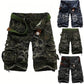 Herren-Cargoshorts 🩸 Klassisch und robust, mit vielen Taschen für alles, was du brauchst, leichtgängigem Reißverschluss, strapazierfähig und abriebfest, geeignet für Arbeit und Freizeit 💪