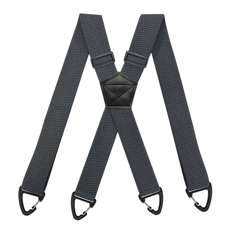 ⏳Limitiertes 40 % Rabatt⏰Hosenträger für Herren mit X-förmigem Rücken und Hakenverschlüssen🎽