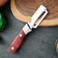 Verdickter Edelstahl-Multischäler – rasiermesserscharfe Klinge, ergonomisch geformt – zum Schälen & Schneiden von Obst & Gemüse🥒🔪