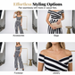 💐Eleganter Damen-Overall mit schulterfreiem Schnitt und weitem Bein