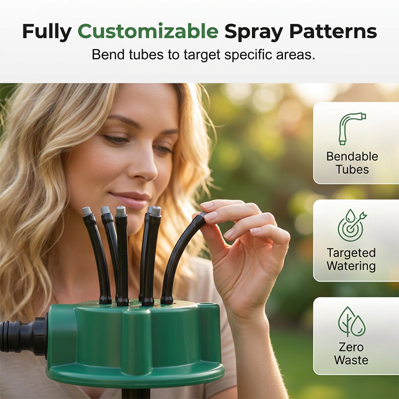 🌿 KAUFE 2, ERHALTE 1 GRATIS! 💧 Präzisions-Gartensprinkler 360° – Vollständige Abdeckung, Einfache Installation & Sanfter Sprühstrahl Für Effiziente Bewässerung 🌸
