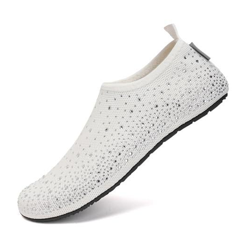 🎶Befristeter 56% Rabatt-Damen Badeschuhe mit Grip – Schnelltrocknend & Federleicht👟