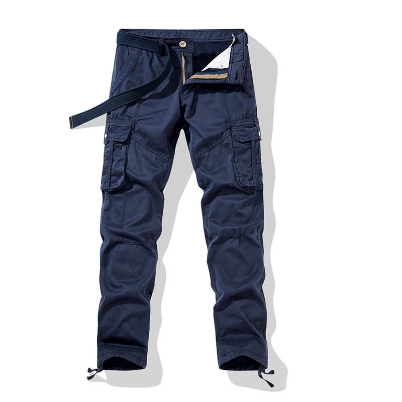 🧥 Taktische Cargohose für Herren | Mehrere Taschen 📦 Strapazierfähige Baumwollmischung 💪 Lockere, formgebende Kniepartie 🦵 Verstellbarer Bund und Beinabschlüsse 🎛️