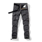 🧥 Taktische Cargohose für Herren | Mehrere Taschen 📦 Strapazierfähige Baumwollmischung 💪 Lockere, formgebende Kniepartie 🦵 Verstellbarer Bund und Beinabschlüsse 🎛️