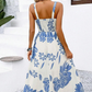 👗 50% RABATT! 🌺 Damenkleid mit Spaghettiträgern & Blumenmuster – Gesmocket, A-Linie, Leicht & Perfekt Für Einen Romantischen Sommerlook 🦋
