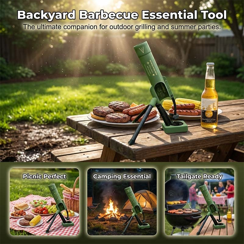 💥 50% RABATT! 🍾 Flaschenöffner im Granatwerfer-Design – originell, robust & ein echter Hingucker – Perfekt als Geschenk für Männer, ideal für Partys & die nächste Bierrunde 🎁