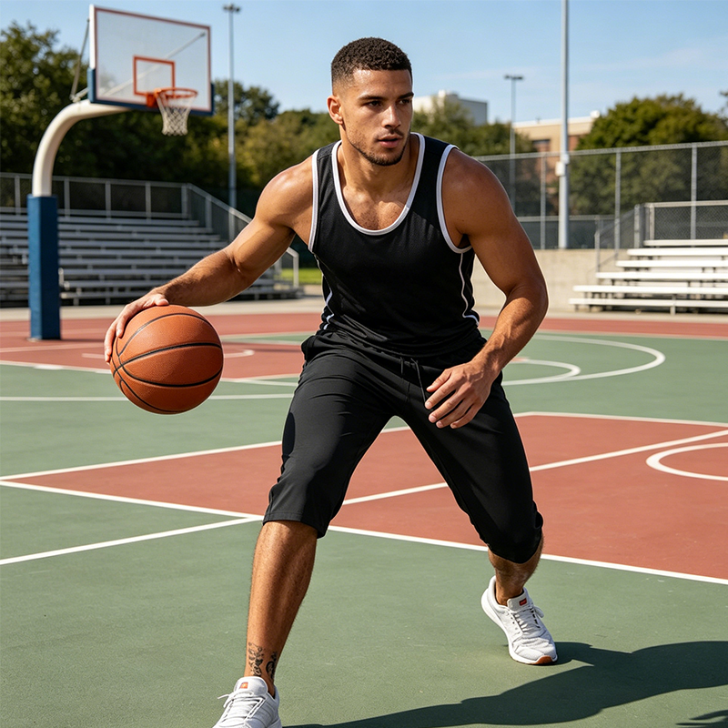 🩳 LIMITED-TIME 50% RABATT! 🏃‍♂️ Sport-Caprihose für Herren – Schnelltrocknend, Elastisch, Reißverschlusstaschen ✨