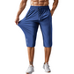 🩳 LIMITED-TIME 50% RABATT! 🏃‍♂️ Sport-Caprihose für Herren – Schnelltrocknend, Elastisch, Reißverschlusstaschen ✨