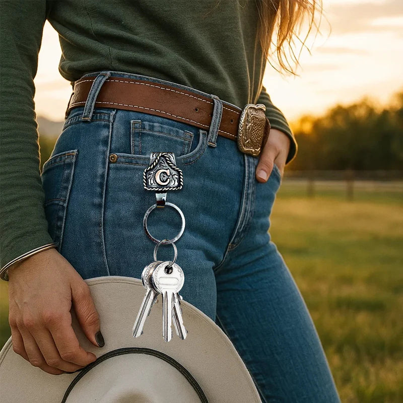 Fashionable & Durable Belt Key Ring