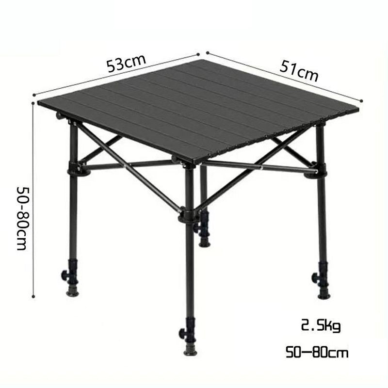 🏕️ 60% RABATT! 🪑 Tragbarer Campingtisch – Klappbar, stabil & schnell aufgebaut – Ideal für Camping, Picknick & Strand ☀️