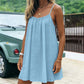 👗🌸 50% RABATT! Damen sommerliches rückenfreies Minikleid mit Spaghettiträgern – Leicht, frech & perfekt für heiße Tage ☀️