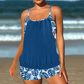 ⏰Damen Tankini mit Blouson-Top & Shorts 💥 bequem, modern & ideal für Strand & Pool ☀️
