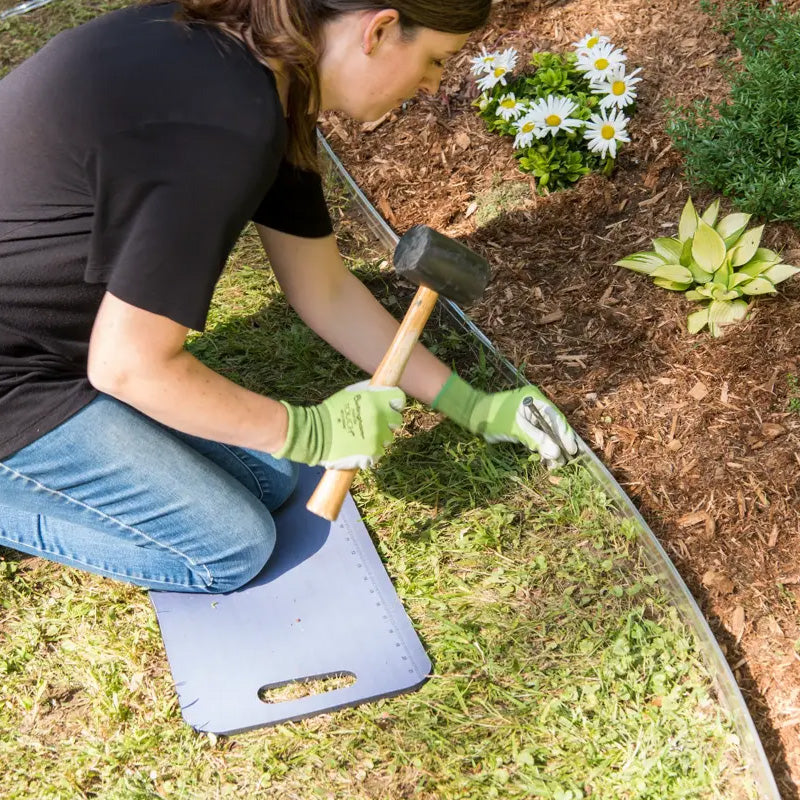📢📢40% RABATT !!⏰Schwarze PE-Gartenkante – flexibler Rasen- & Beetbegrenzer aus hochdichtem Kunststoff, wetterfest & einfach zu verlegen