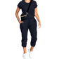 👕 LIMITED-TIME 50% RABATT! ✨ Damen Trainingsanzug – Bequem, Taschen, Kordelzug, Lässig ✨