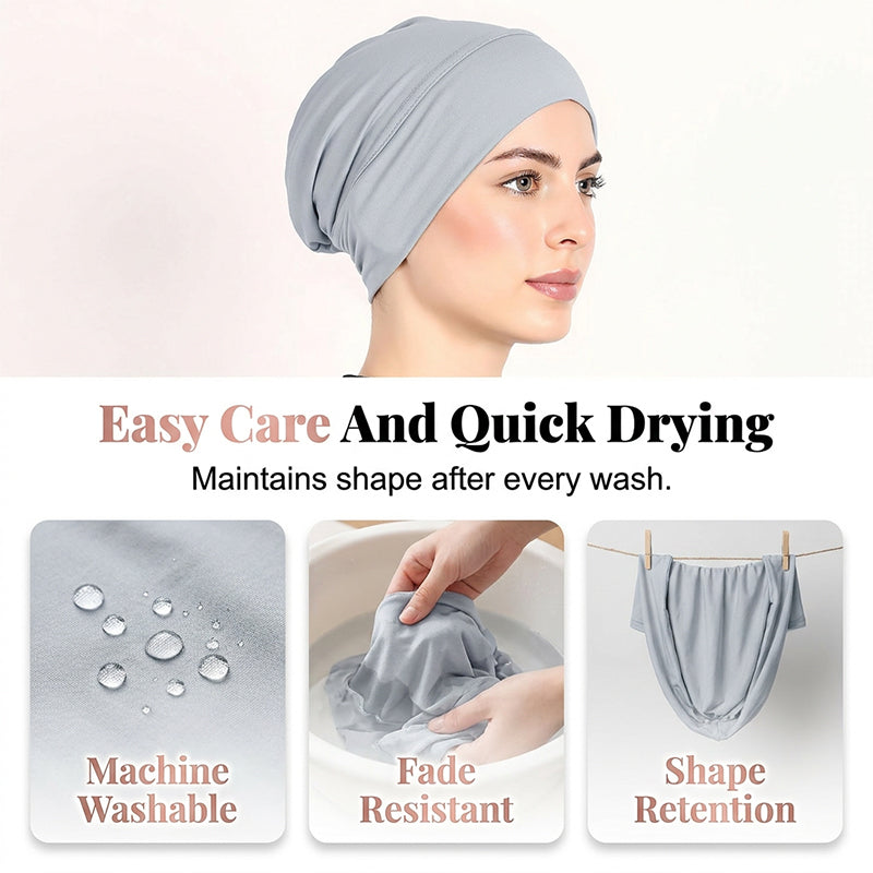 ✨50 % RABATT! ✨Weiche dehnbare Turbanmütze für Damen