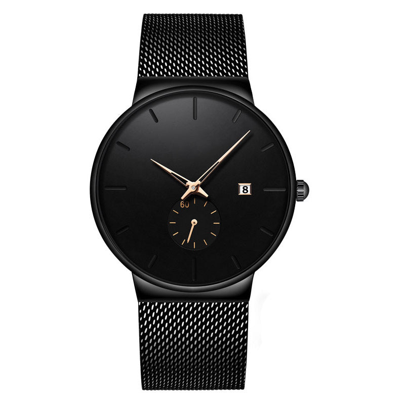 ⏰ LIMITED-TIME 50% RABATT! ✨ Minimalistische Herrenuhr – Wasserdicht, Quarzwerk, Edelstahl ✨