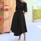 👗✨ ELEGANTES EINFARBIGES KLEID FÜR DAMEN – 50% RABATT! Zeitlose Eleganz, vielseitiger Schnitt & perfekt für Büro, Date oder festliche Anlässe