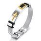 ✝️ Herren Kreuz-Armband – Verstellbares Mesh-Armband im modernen Design ⌚🖤