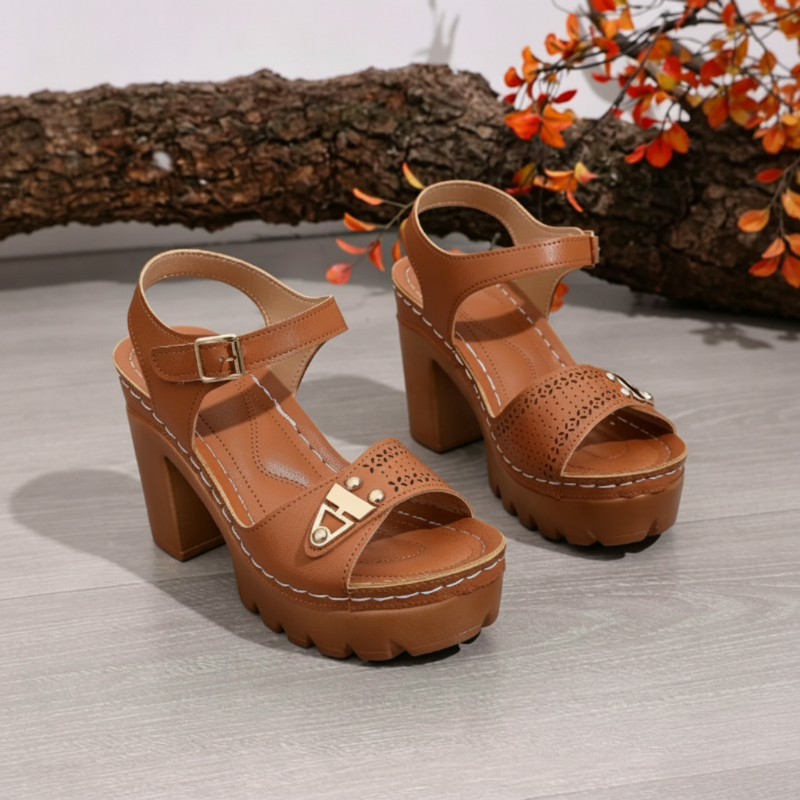 👡 50% RABATT! ☀️ Damen Blockabsatz Plateau Sandalen – Stabil, gepolstert & perfekt für den Sommer – Bequem für lange Spaziergänge, Strandtage oder den täglichen Gebrauch ✨