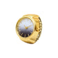 💍 50% RABATT JETZT! ⌚ Kreativer Runder Quarz Fingerring Uhr – Stilvoll, Verstellbar & Kompakt – Einzigartiges Accessoire für den Alltag oder Partys ✨