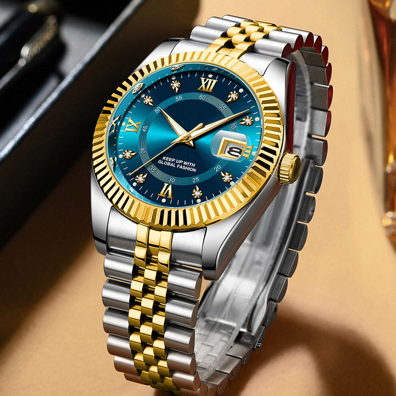 ⌚ LIMITIERTE AKTION: 50% RABATT! ✨ Herren Business Armbanduhr – Quarz, Edelstahl, 8 Farben 🤵