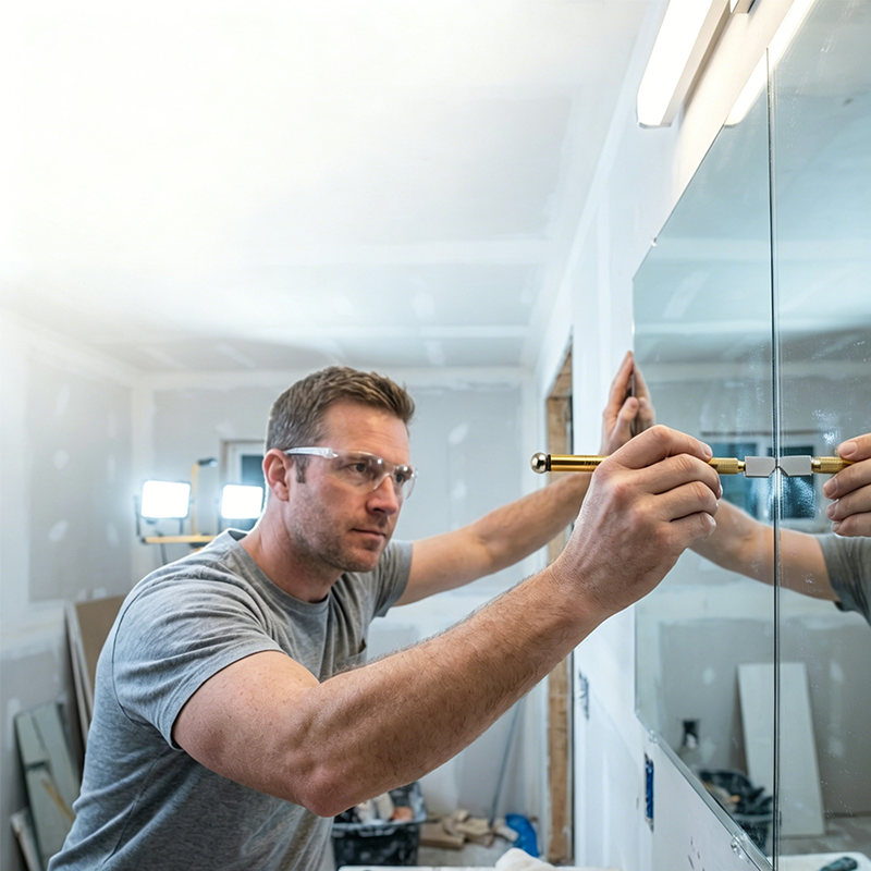 Professioneller Glas-Schneider in Stiftform mit Rollrad
