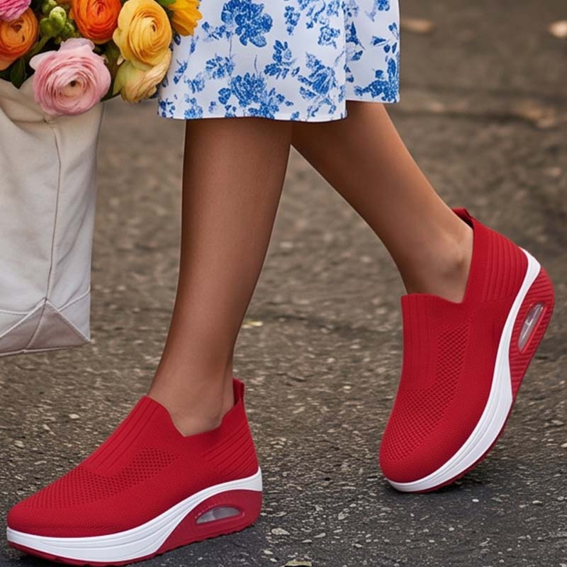 👟 50% RABATT! 🔥 Luftgepolsterte Slipper für Damen zum Wandern – Leichte Dämpfung & rutschfeste Sohle – Perfekt für Wanderungen, Reisen oder den Alltag – bequem & atmungsaktiv 🥾