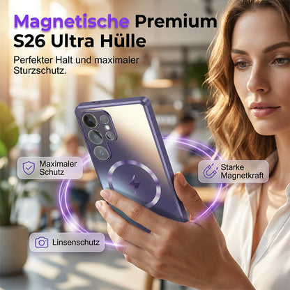 📱 Magnetische Hülle für Samsung Galaxy S26 Ultra / S25 / S24 – Weiche AG-Matte, blitzartiger Magnetverschluss & voller Kameraschutz ✨