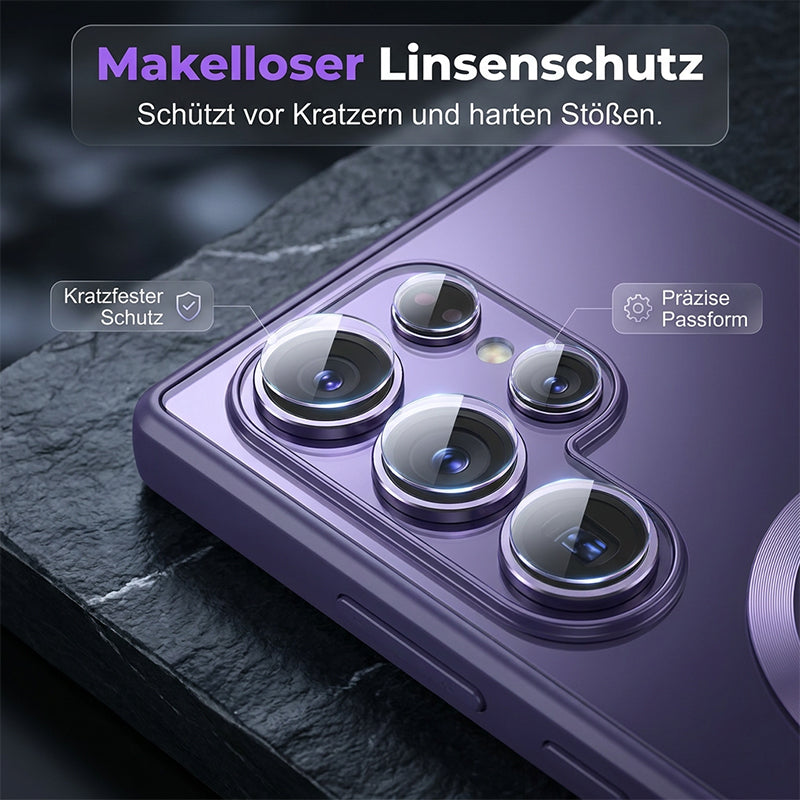 📱 Magnetische Hülle für Samsung Galaxy S26 Ultra / S25 / S24 – Weiche AG-Matte, blitzartiger Magnetverschluss & voller Kameraschutz ✨