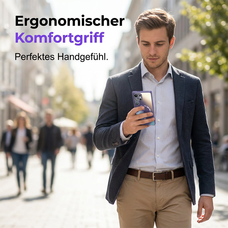 📱 Magnetische Hülle für Samsung Galaxy S26 Ultra / S25 / S24 – Weiche AG-Matte, blitzartiger Magnetverschluss & voller Kameraschutz ✨