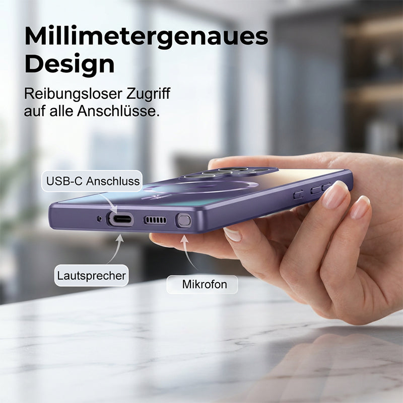 📱 Magnetische Hülle für Samsung Galaxy S26 Ultra / S25 / S24 – Weiche AG-Matte, blitzartiger Magnetverschluss & voller Kameraschutz ✨