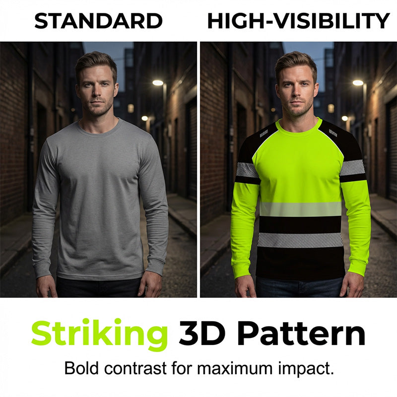 🏃‍♂️ Sportliches Herren-Longsleeve – feuchtigkeitsableitend, mit dezentem Print, für aktive Tage