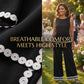 👚🤍 Damen ärmelloses Top & weites Bein Hosen Set – Fließend, luftig & elegant – Perfekt für Sommer, Strand oder besondere Anlässe – bequemer 2-teiliger Look ✨