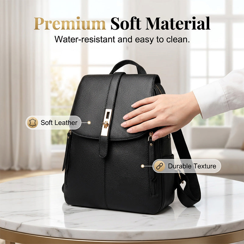 🎒 50% RABATT! ✈️ Damen PU-Leder Rucksack – Modische Schultertasche für Reisen – Geräumig, vielseitig & stilvoll – perfekt für Arbeit, Freizeit oder Kurztrips – inklusive kostenlosem Versand 👜