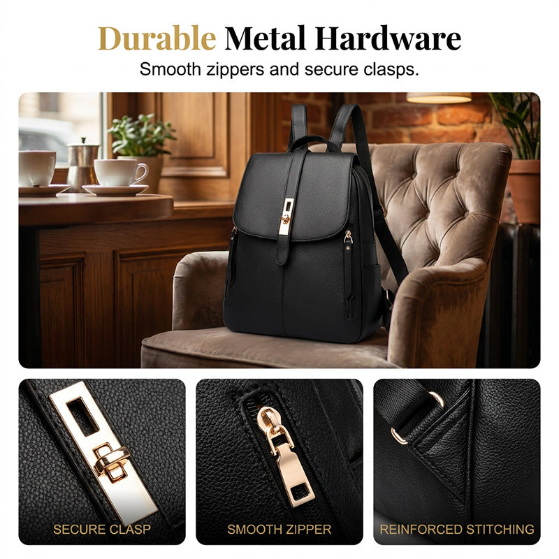 🎒 50% RABATT! ✈️ Damen PU-Leder Rucksack – Modische Schultertasche für Reisen – Geräumig, vielseitig & stilvoll – perfekt für Arbeit, Freizeit oder Kurztrips – inklusive kostenlosem Versand 👜