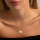 💎 ZEITLICH BEGRENZT 50% RABATT! 💥 Herz-Buchstaben Micro Pavé Ketten-Halskette – Initialen-Anhänger, Titanstahl, Verstellbar ✨