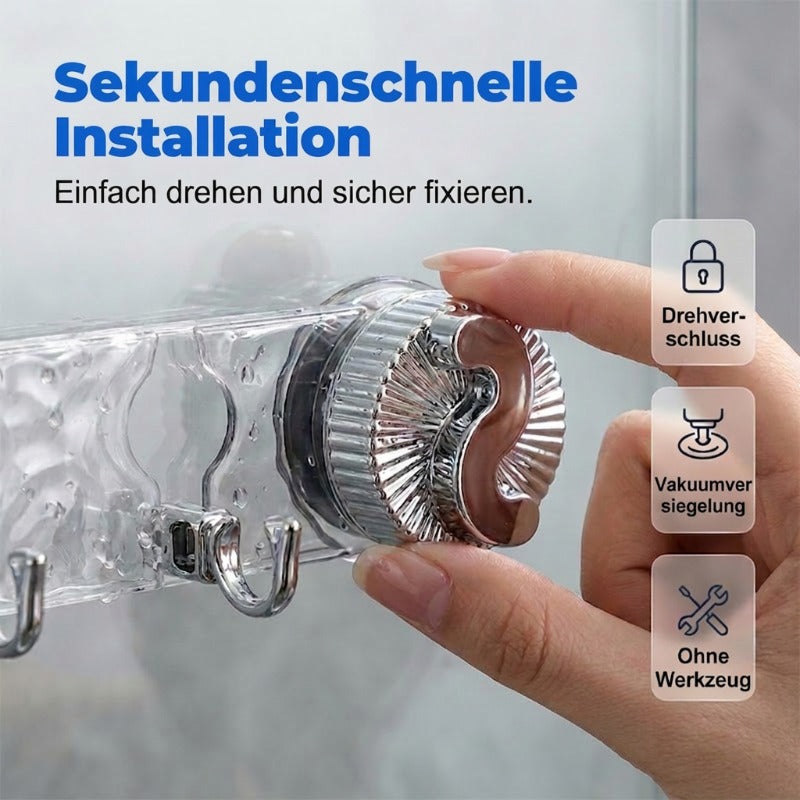 📢📢JETZT 50 % RABATT!! ⏰Minimalistische Hakenleiste mit Saugnapf
