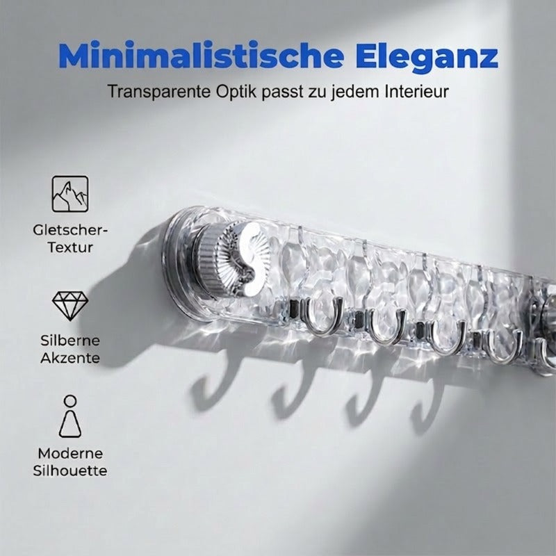 📢📢JETZT 50 % RABATT!! ⏰Minimalistische Hakenleiste mit Saugnapf