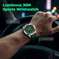 💥 Herren Leuchtende Quarz 30M Sport-Armbanduhr – 3D Geometrisches Zifferblatt, Kratzfest, Wasserresistent ✨