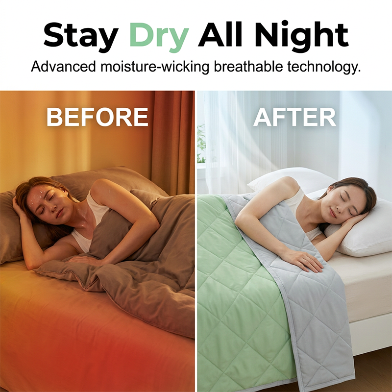 📢📢 40 % RABATT !! ⏰ Leichte kühle Sommerdecke – Atmungsaktiv & feuchtigkeitsableitend – Perfekt für heiße Nächte – weich, leicht & maschinenwaschbar ❄️🌙