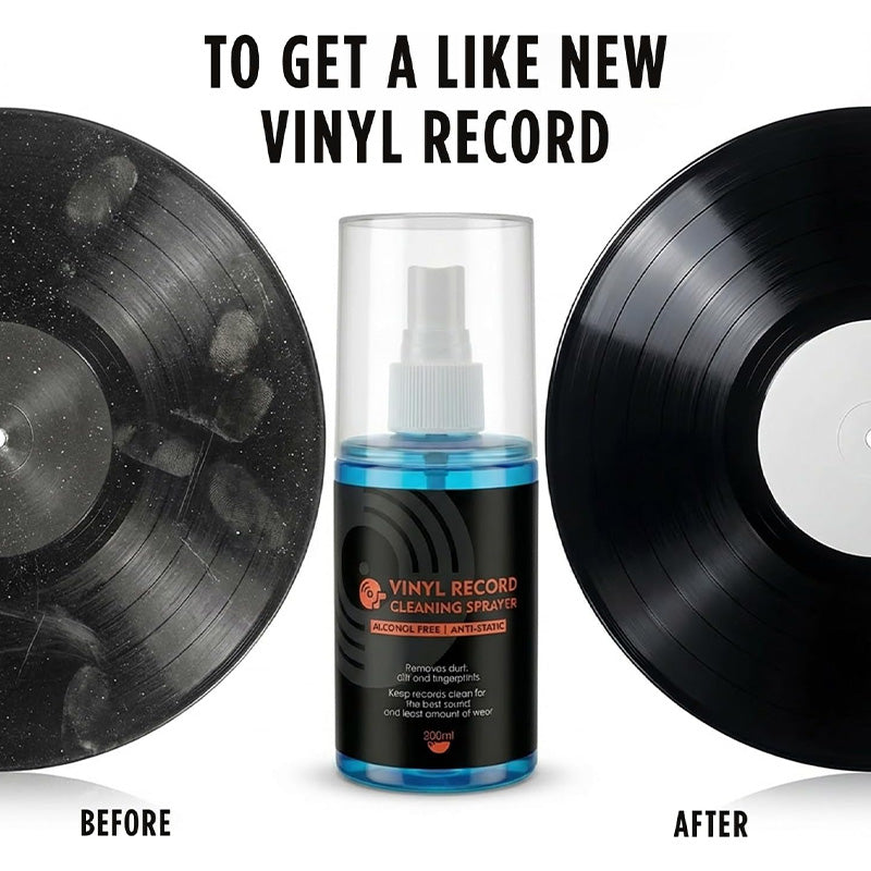Antistatisches Vinyl-Schallplatten-Reinigungsspray