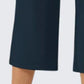 Damen Lässige Weite Bein Caprihose