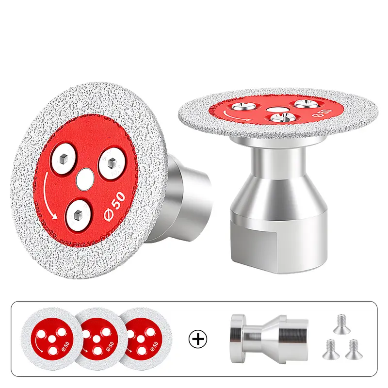 💎🔧 50% RABATT! Vakuumgelötetes Diamant-Fasenschleifrad mit Flansch – Hochpräzise Kantenbearbeitung, langlebig & für Winkelschleifer ✨