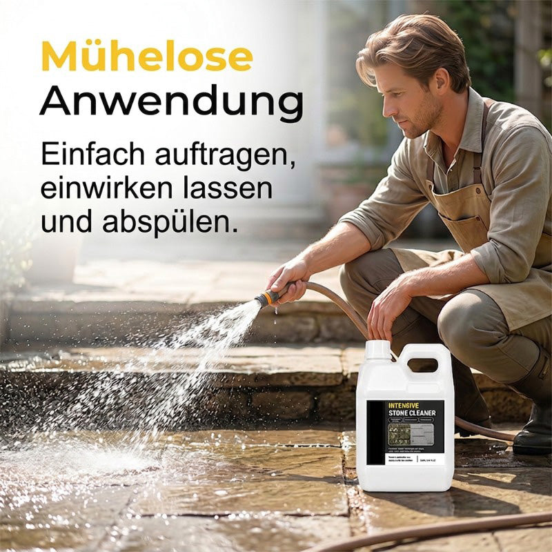 Intensiv-Steinreiniger für Terrassen und Wege