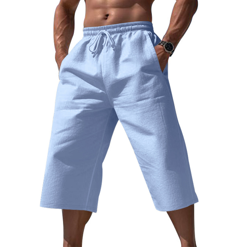 Atmungsaktive Cropped Loungehose